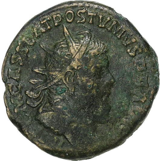 Póstumo, 
  
  Doble Sestercio, 
  
  260-261