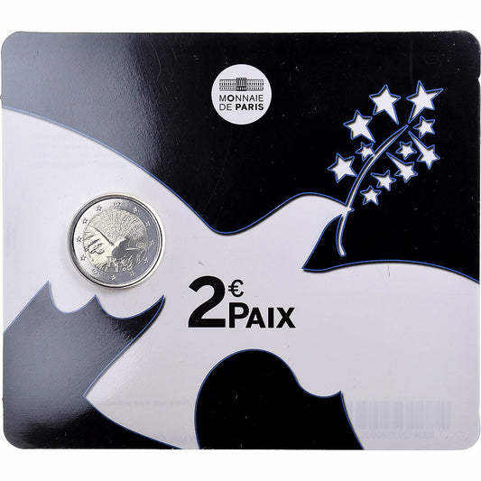 Francia,

2 euros,

Paz en Europa
