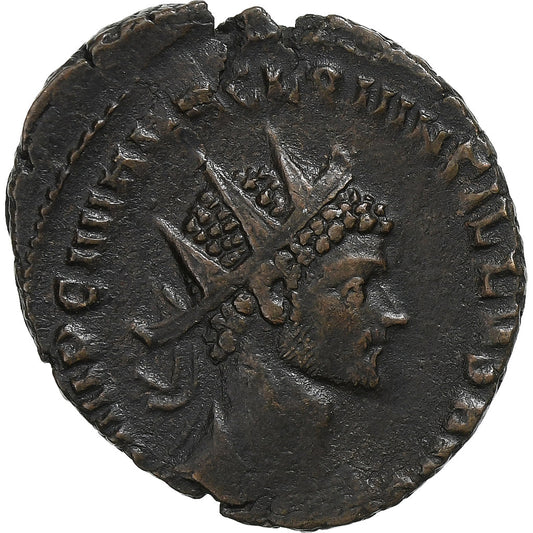 Quintilo, 
  
  Antoniniano, 
  
  270