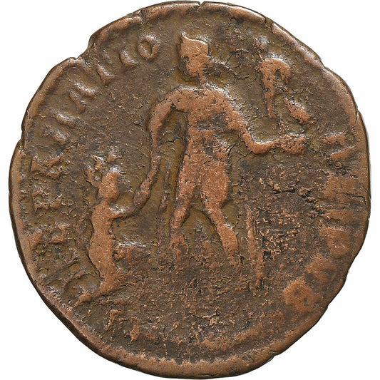 Teodosio I, 
  
  Follis, 
  
  378-383