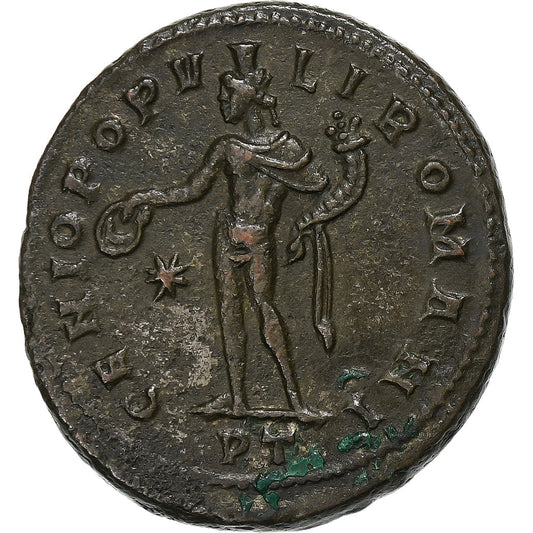 Maximiano, 
  
  Follis, 
  
  296-297