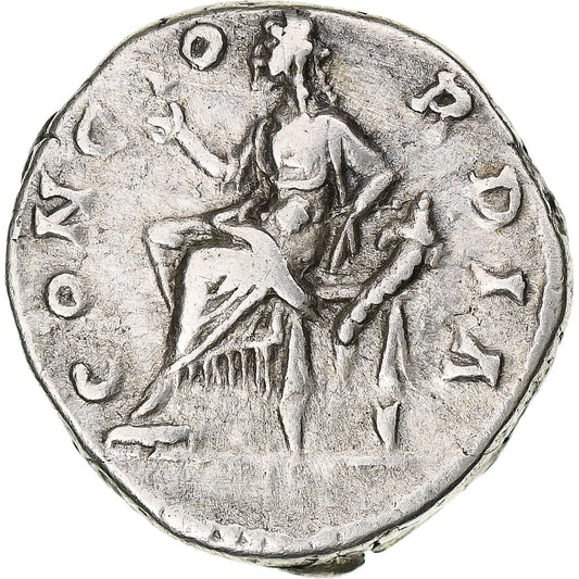 Faustina II, 
  
  Denario, 
  
  145-161