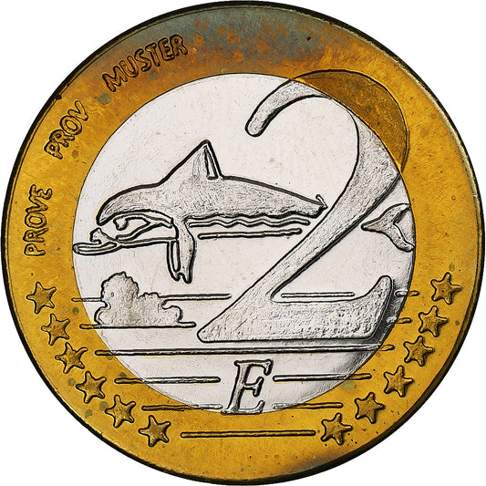 Creta, 

2 euros, 

Patrones de fantasía en euros