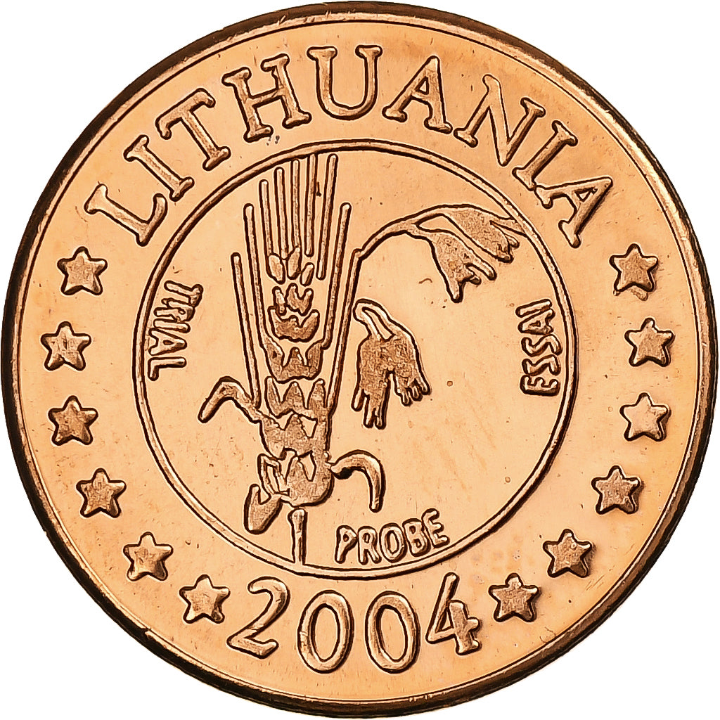Lituania, 

2 céntimos de euro, 

Patrones de euro de fantasía