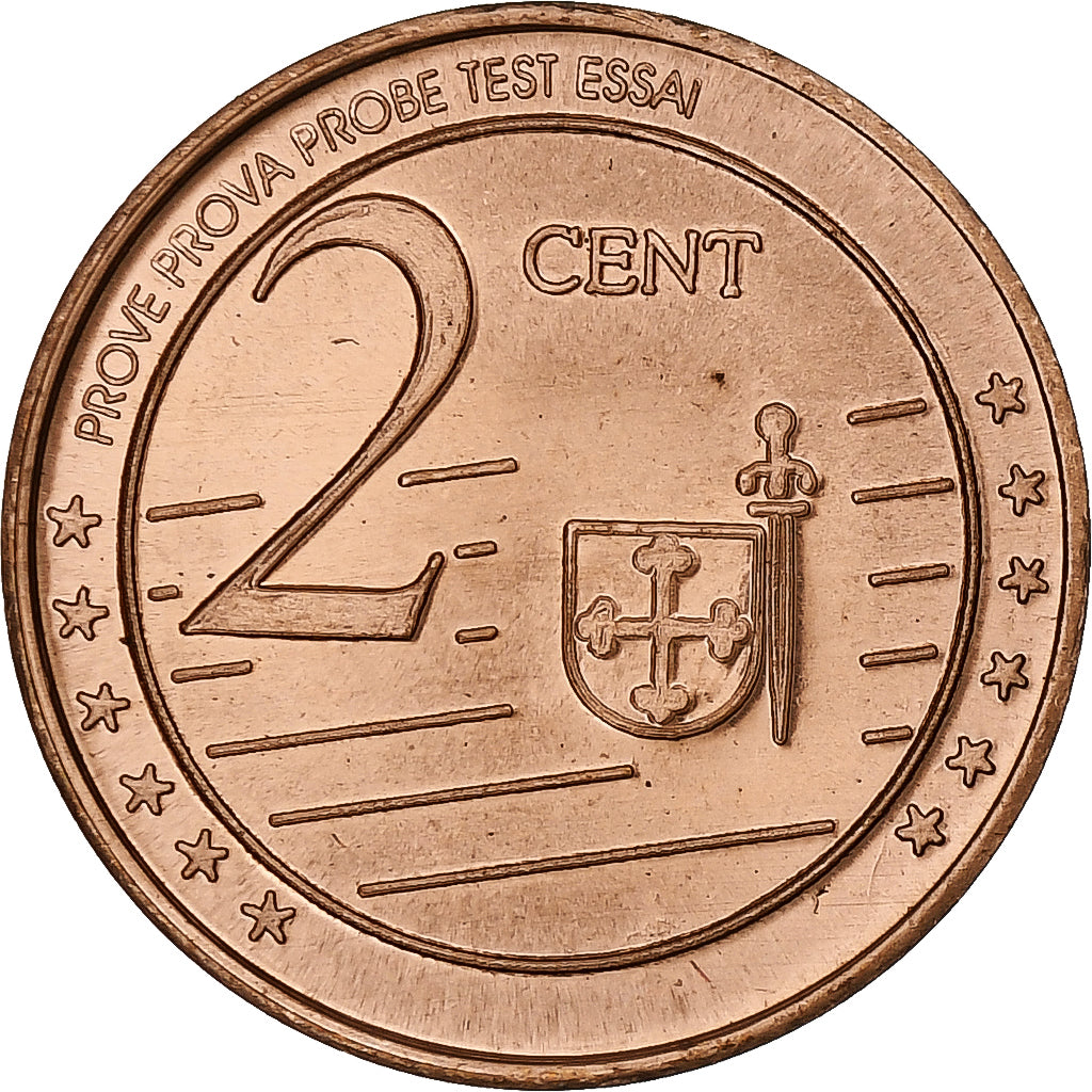Túnez, 

2 céntimos de euro, 

Patrones de fantasía del euro