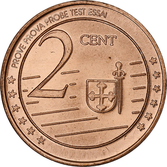 Túnez, 

2 céntimos de euro, 

Patrones de fantasía del euro