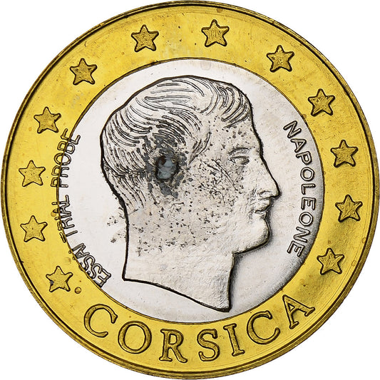 Francia, 
  
  Córcega, 
  
  2 euros