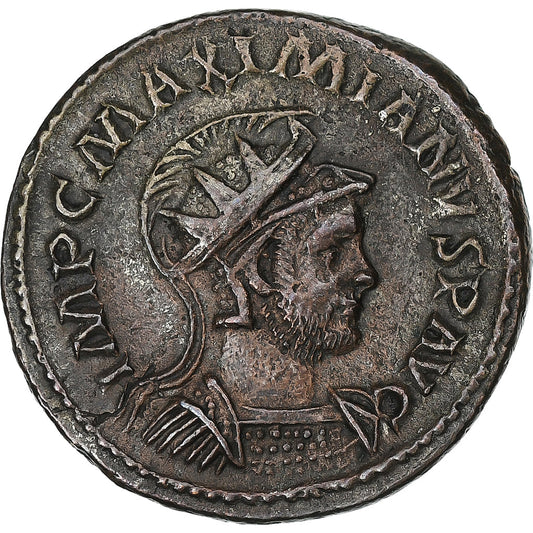 Maximiano, 
  
  Antoniniano, 
  
  289