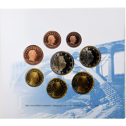Luxemburgo,

1 céntimo a 2 euros,

Puente Adolfo