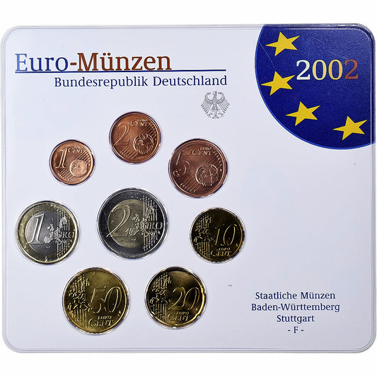 Alemania,

1 céntimo a 2 euros,

BU