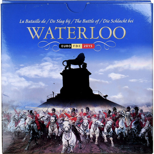 Bélgica,

1 céntimo a 2 euros,

Bataille de Waterloo
