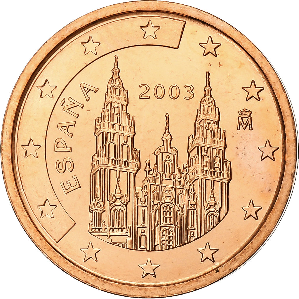 España, 
  
  2 céntimos de euro, 
  
  BU