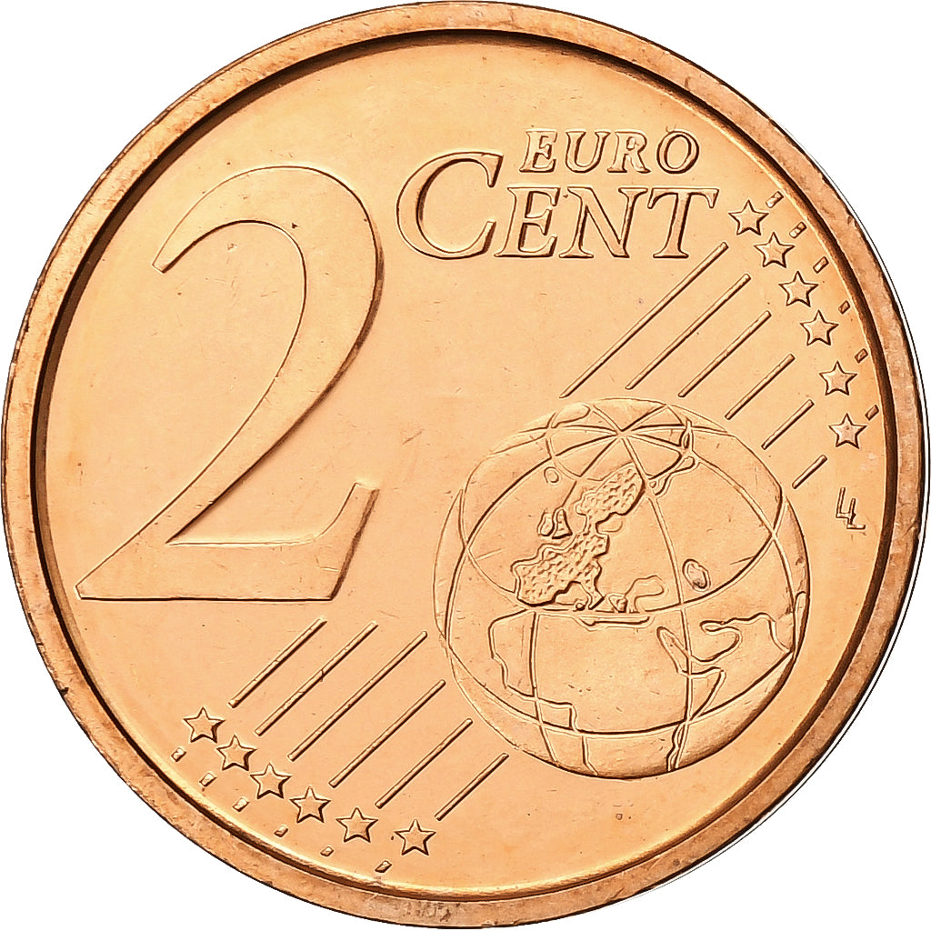 España, 
  
  2 céntimos de euro, 
  
  BU