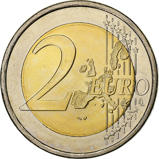 Finlandia, 
  
  2 euros, 
  
  Entrada a la ONU