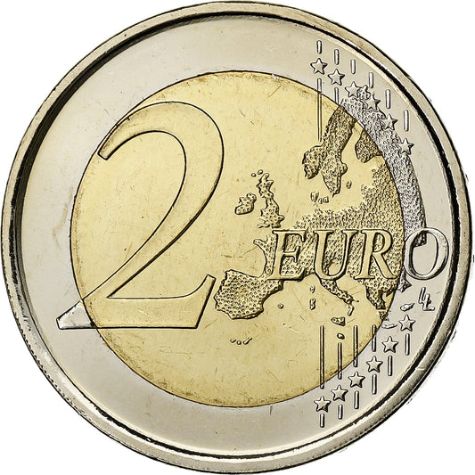 España, 
  
  2 euros, 
  
  Tratado de Roma