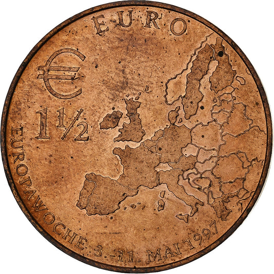 Alemania, 

1 euro y medio, 

1997