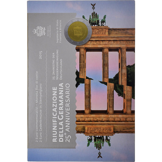 San Marino, 
  
  2 euros, 
  
  Tolva del Muro de Berlín