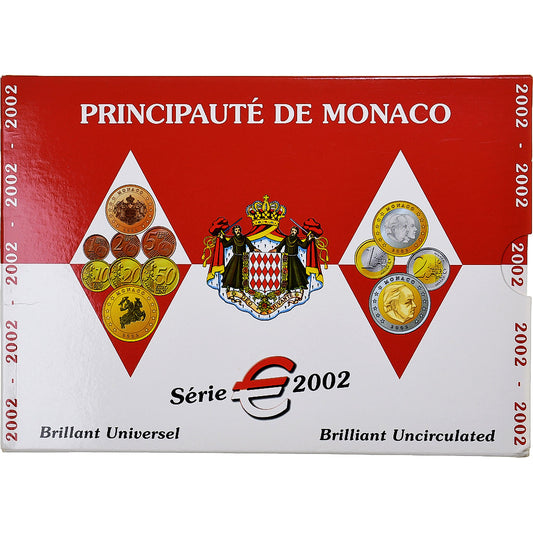 Mónaco,

Raniero III,

1 céntimo a 2 euros