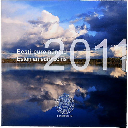 Estonia, 

1 céntimo a 2 euros, 

BU