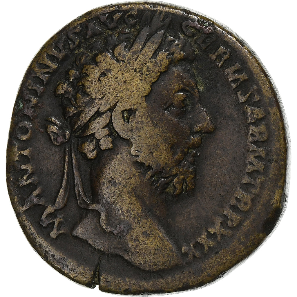 Marco Aurelio, 
  
  Sestercio, 
  
  175-176