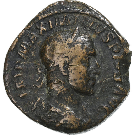 Maximino I Thrax, 
  
  Sestercio, 
  
  235-236