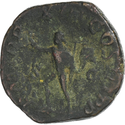 Severo Alejandro, 
  
  Sestercio, 
  
  233