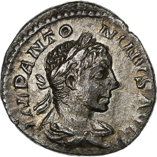 Heliogábalo, 
  
  Denario, 
  
  220