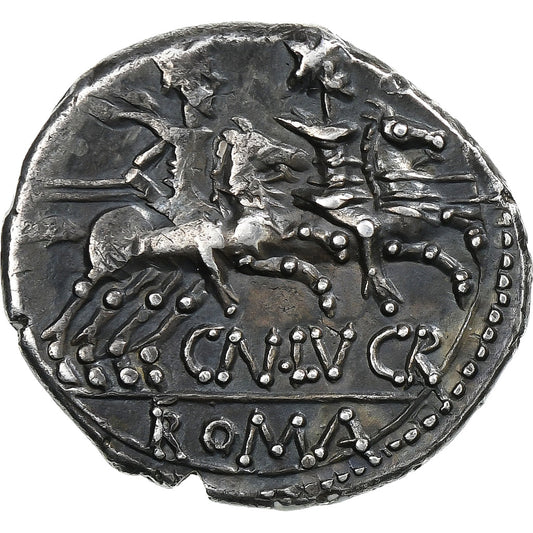 lucrecia, 
  
  Denario, 
  
  136 a.C.