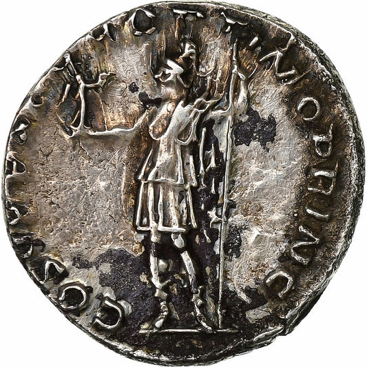 Trajano, 
  
  Denario, 
  
  103-111