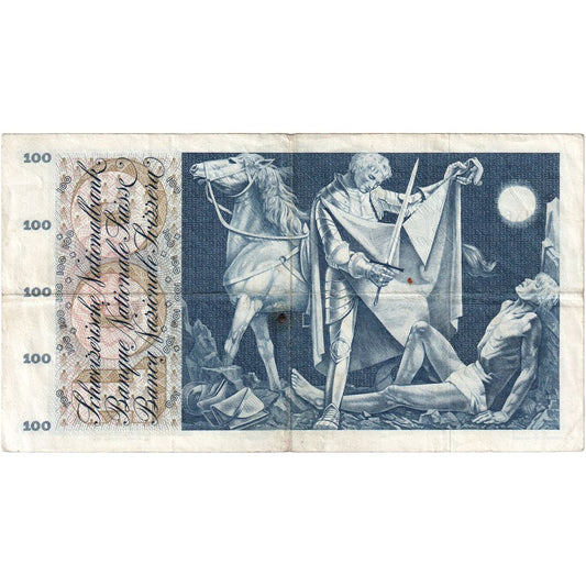 Suiza, 

100 francos, 

30 de junio de 1967