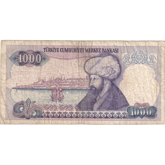 Turquía, 

1000 liras, 

MBF (20-25)