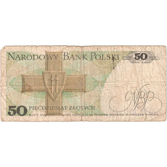 Polonia, 
  
  50 zlotych, 
  
  1986-06-01