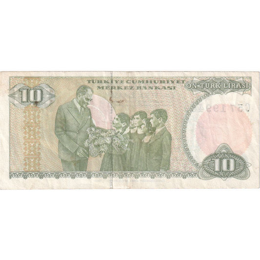 Turquía, 

10 liras, 

1979