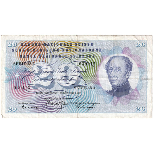Suiza, 

20 de febrero de 1964