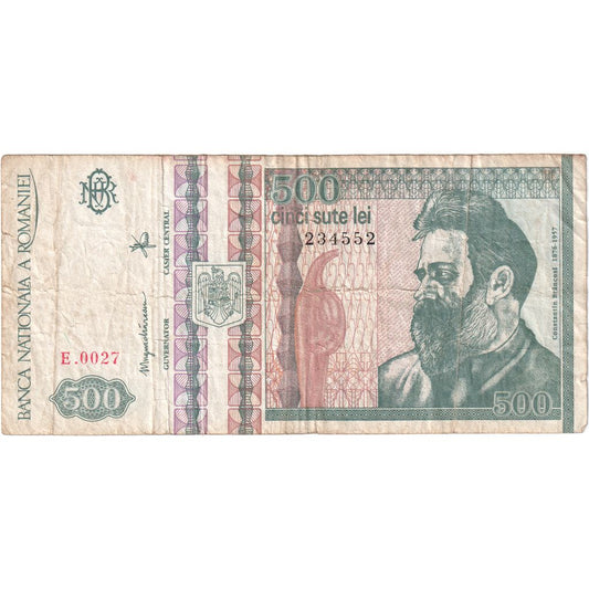 Rumania, 
  
  500 lei, 
  
  FV(30-35)