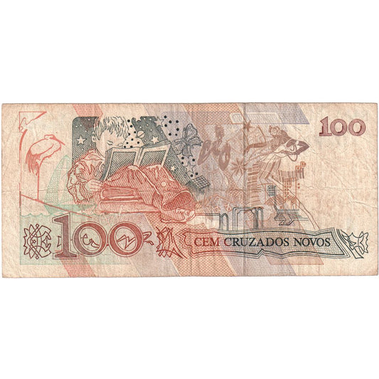 Brasil, 
  
  100 cruzeiros, 
  
  FV(20-25)