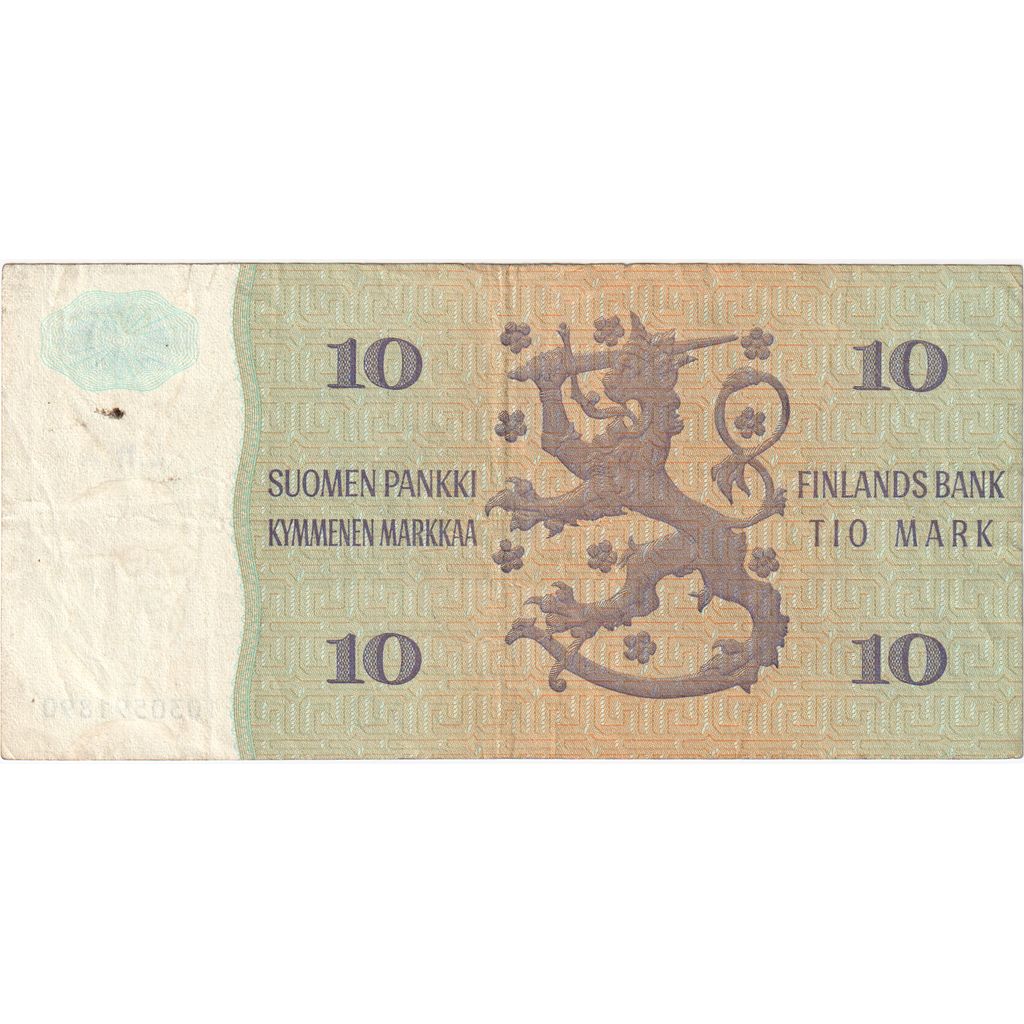 Finlandia, 
  
  10 marcos, 
  
  FE(40-45)