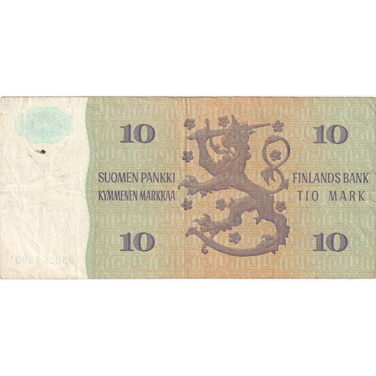 Finlandia, 
  
  10 marcos, 
  
  FE(40-45)