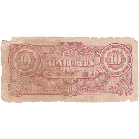 Birmania, 

10 centavos, 

MBF (20-25)