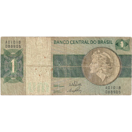 Brasil, 
  
  1 Cruzeiro, 
  
  FV(20-25)