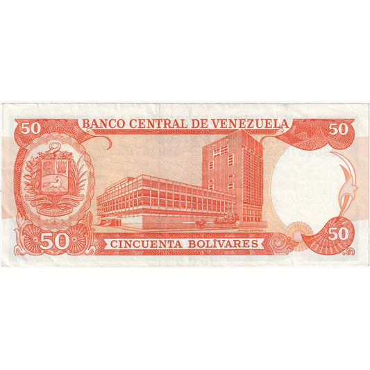 Venezuela, 
  
  50 bolívares, 
  
  1995-06-05