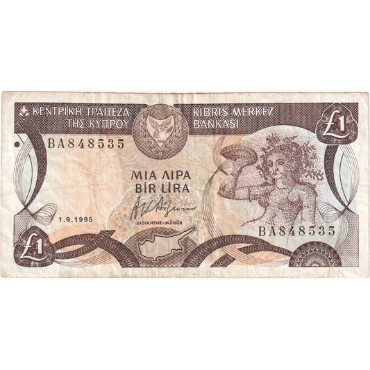 Chipre,

1 libra,

1995-09-01