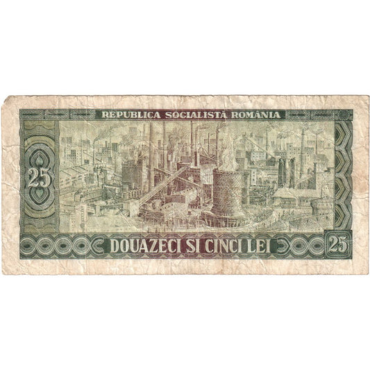 Rumania, 
  
  25 lei, 
  
  FV(20-25)