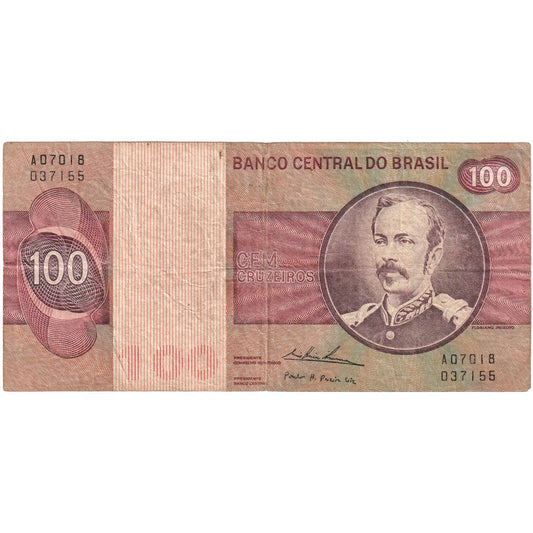 Brasil, 
  
  100 cruzeiros, 
  
  FV(30-35)