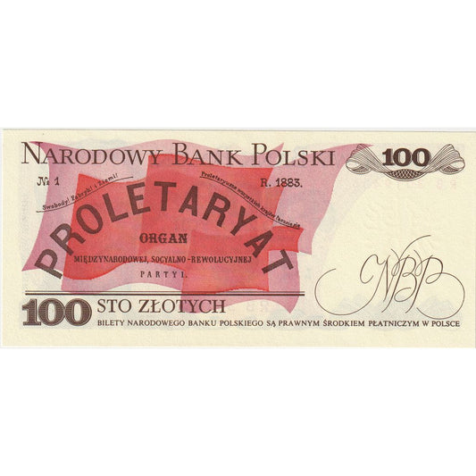 Polonia, 
  
  100 zlotych, 
  
  1988-12-01