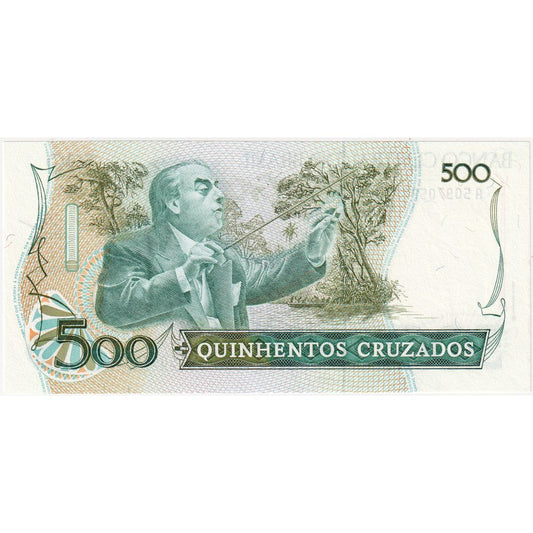 Brasil, 
  
  500 Cruzados, 
  
  UNC(65-70)