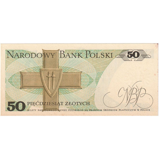 Polonia, 
  
  50 zlotych, 
  
  1988-06-01