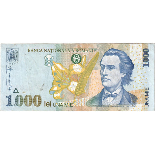 Rumania, 
  
  1000 lei, 
  
  FE(40-45)