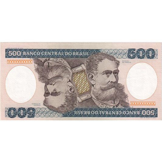 Brasil, 
  
  500 cruzeiros, 
  
  Kilómetros: 200b
