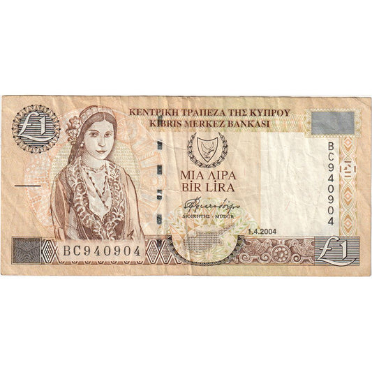 Chipre,

1 libra,

1 de abril de 2004